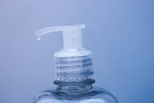 alcohol gel container