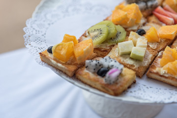 Lovely and delicious afternoon dessert