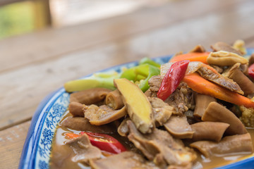 Chinese stir fry and home cooked dishes