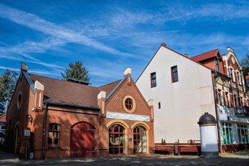 eichwalde, germany - 23.09.2019 - historische alte feuerwache