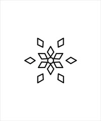 flower line icon,vector best line icon.