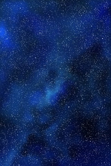 Fantastic starry night sky 