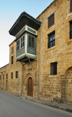 Obraz premium Tipical old street in Nicosia. Cyprus