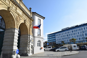Cityscape of Plzen, Czech Republic