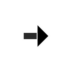 The arrow icon. Icon for business. Vector Internet arrows.