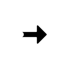 The arrow icon. Icon for business. Vector Internet arrows.
