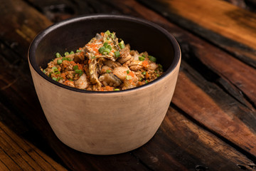 Chinese banquet dishes with various styles, delicious taste and rich colors