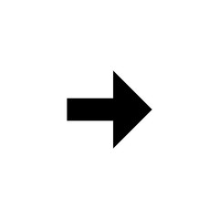 The arrow icon. Icon for business. Vector Internet arrows.