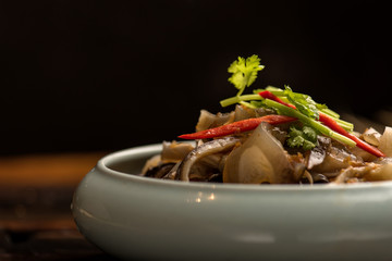 Chinese banquet dishes with various styles, delicious taste and rich colors
