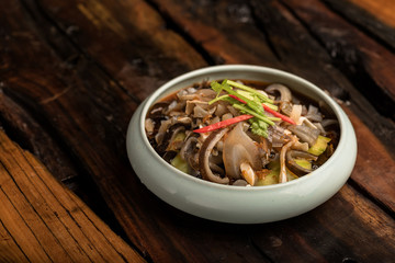 Chinese banquet dishes with various styles, delicious taste and rich colors