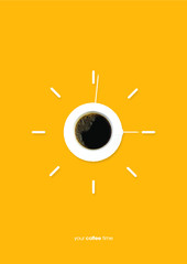 Your coffee time - poster
