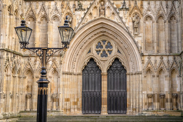 Obraz premium Doors of York Minster.