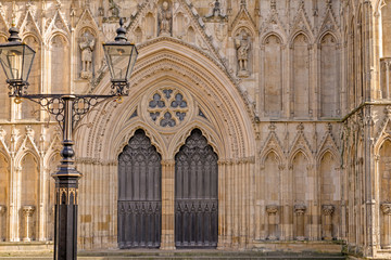 Doors of York Minster.