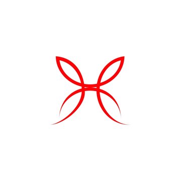 logo flower icon design illustration vector