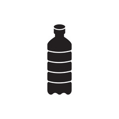 bottle icon in trendy flat design 