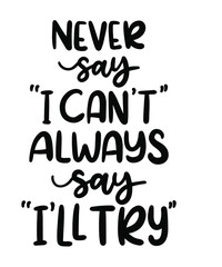 Lettering Quote Wall Art Print Designs Vector File for Baby, Toddler, Living Room and Bathroom