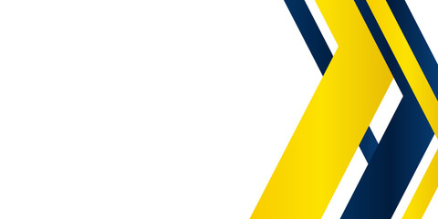 Blue Yellow Presentation Background with Arrow on Right