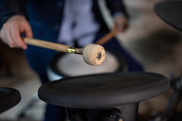 Obraz premium drumstick over a platter