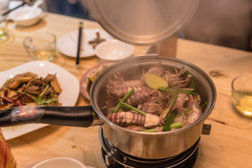 Rich and delicious banquet dishes