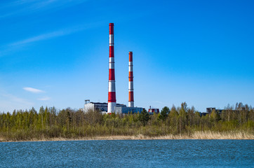 Combined heat and power station, Izhevsk, Russia © Aleksey