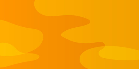 Orange yellow wave curve presentation background. Vector illustration design for presentation, banner, cover, web, flyer, card, poster, wallpaper, texture, slide, magazine, and powerpoint. 