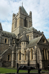 Fototapeta na wymiar St christ Cathedral Dublin