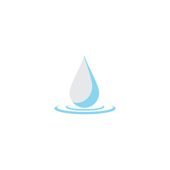 Water drop Logo Template vector