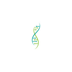 Obraz premium DNA Logo Template vector symbol