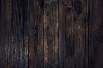 Obraz premium Cold brown wood board use for background