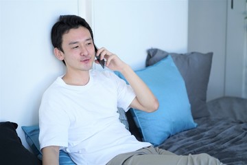 男性　アジア人のポートレート