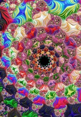 Fractal Abstract Art Background Wallpaper