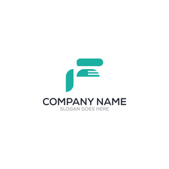 F Modern Logo | F Letter Logo | F Logos | F Logo Template