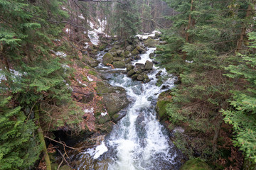 Szklarska Poręba last days of winter