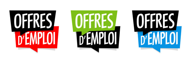 Offres d'emploi	