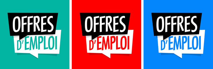 Offres d'emploi	