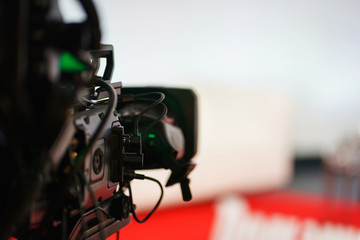 Professional equipment for shooting and broadcasting video. Electronics and broadcasting devices