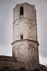 Fototapeta premium Monte Sant'Angelo - La torre nella Basilica di San Michele Arcangelo
