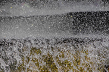 Beautiful and original fountains in the environment.