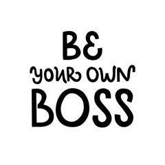 Vector lettering illustration of 