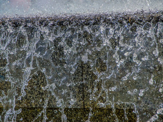 Beautiful and original fountains in the environment.