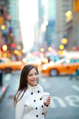 Young urban professional woman New York