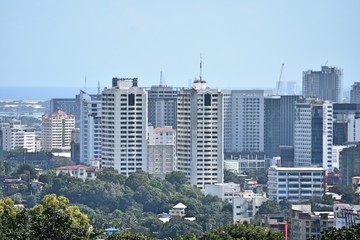A City Buildings In Downtown District