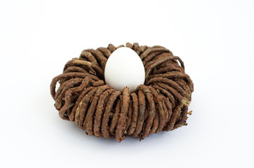 egg in nest