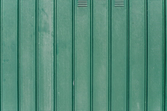 Green wood texture. Green iron gate with texture.