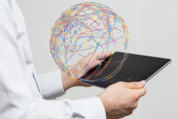 the 3d Global Network Of People.