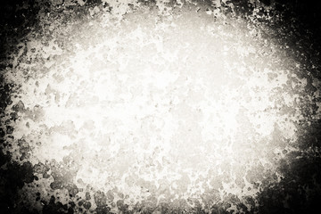 Abstract black and white grunge texture