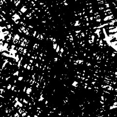 Seamless black and white grunge texture. Monochrome pattern repeating ink pattern
