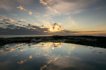 Sunset by the sea, Sydney Australia