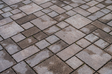 Pflastersteine Bodenbelag