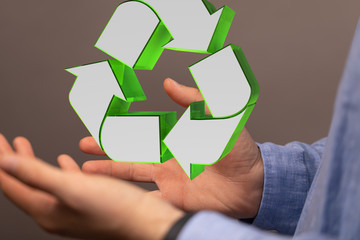 Ecology Concept. Environmentally friendly planet.